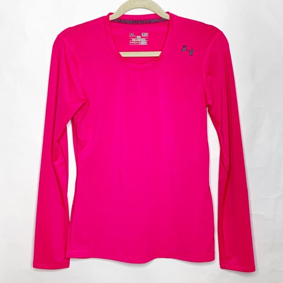 Under Armour Tops - Under Armour Heat Gear Fitted Running Shirt